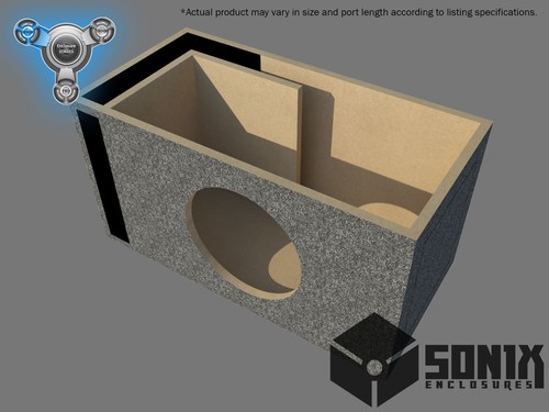STAGE 1 - PORTED SUBWOOFER MDF ENCLOSURE FOR SUNDOWN X10REV.2 SUB BOX - Picture 2 of 9
