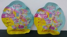 Lot of 2 Fingerlings Minis Blind Bags Series 2 Includes 3 Surprises in Each Bag