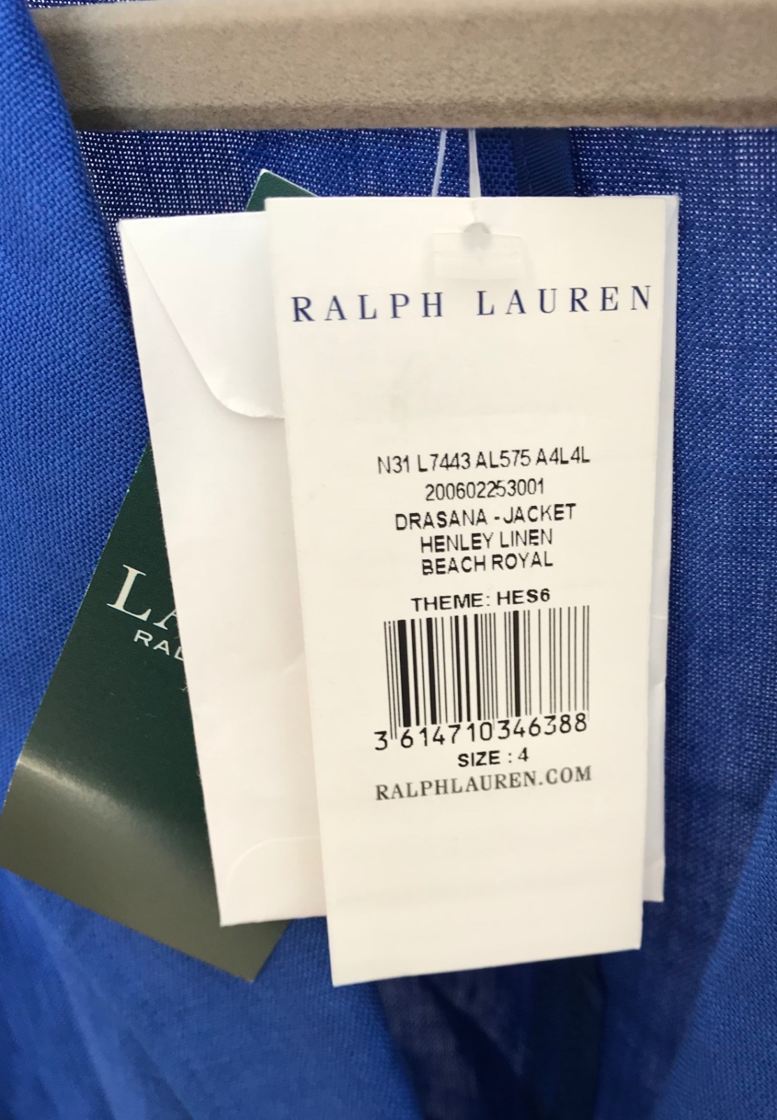 Lauren Ralph Lauren femme drasana Veste, Henley Henley Henley Lin, Beach Royal, UK 8 6cd34b Lauren Ralph Lauren femme drasana Veste, Henley Henley Henley Lin, Beach Royal, UK 8 6cd34b
