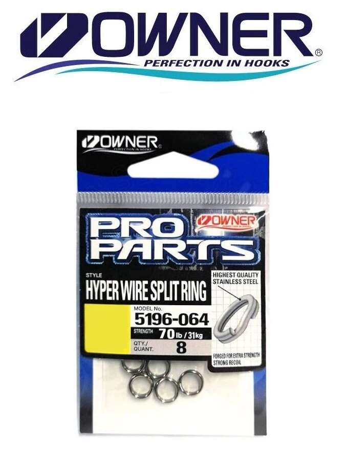 Owner Hyper Wire Split Rings 