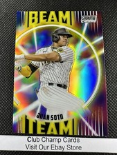 2022 #BT-4 Juan Soto Topps Stadium Club Chrome Baseball Beam Team Padres