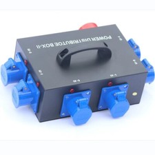 380V 32A 5Pin Power Distribution Equipment Input Power Box for Stage Lighting