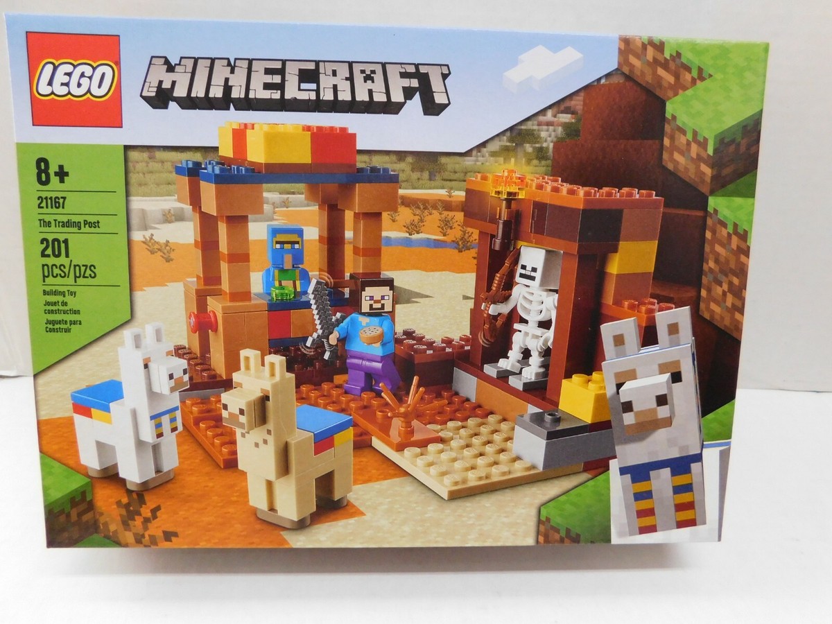 LEGO Minecraft The Trading Post Box Number 21167 Pieces 201