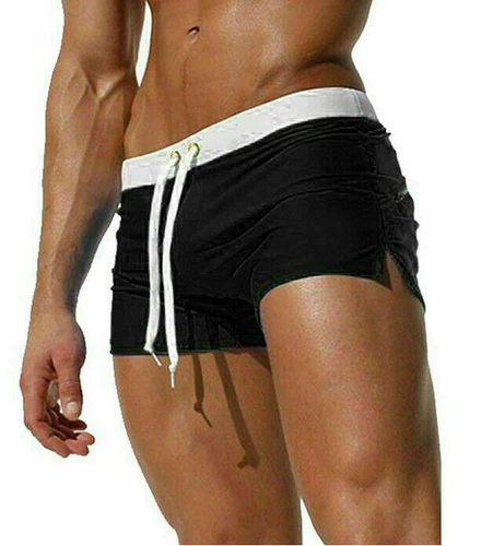Hombres Pantalones Cortos de Natación Trajes de Baño Bañadores Ropa Interior Calzoncillos Boxer Pantalones S-2xl - Imagen 17 de 26
