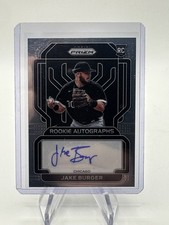2022 Panini Prizm Rookie Autographs Jake Burger #RA-JB