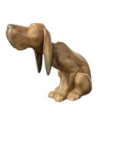 Lladro “Timid Dog” 5111 Sculptor Salvador Debón 1982–85 Glazed Bloodhound(LEIGH)