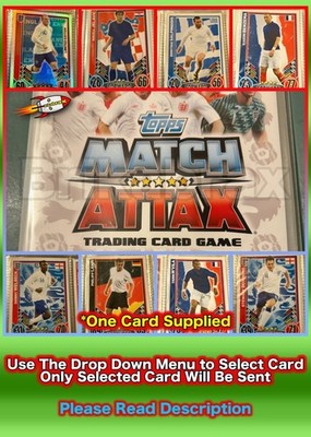 Topps Match Attax Karten 2012 (Karte auswählen) UK Euro World Football One Supplied