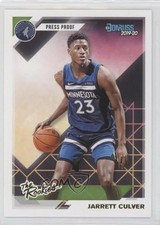 2019-20 Panini Donruss The Rookies Press Proof Jarrett Culver #5 1u6