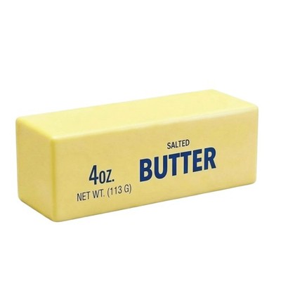 Salted Butter Squishy Printed Text Butter Squishy abgerundete Kanten