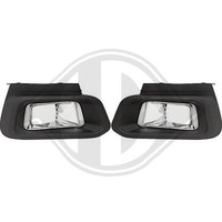 Diederichs Blende StoßFäNger Vorne Rechts Chrom/Schwarz FüR Peugeot 308 SW