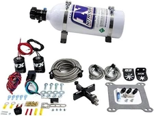 Nitrous Express 4150 Covert Crossbar Plate System 100-500HP Kit w/ 5lb Bottle