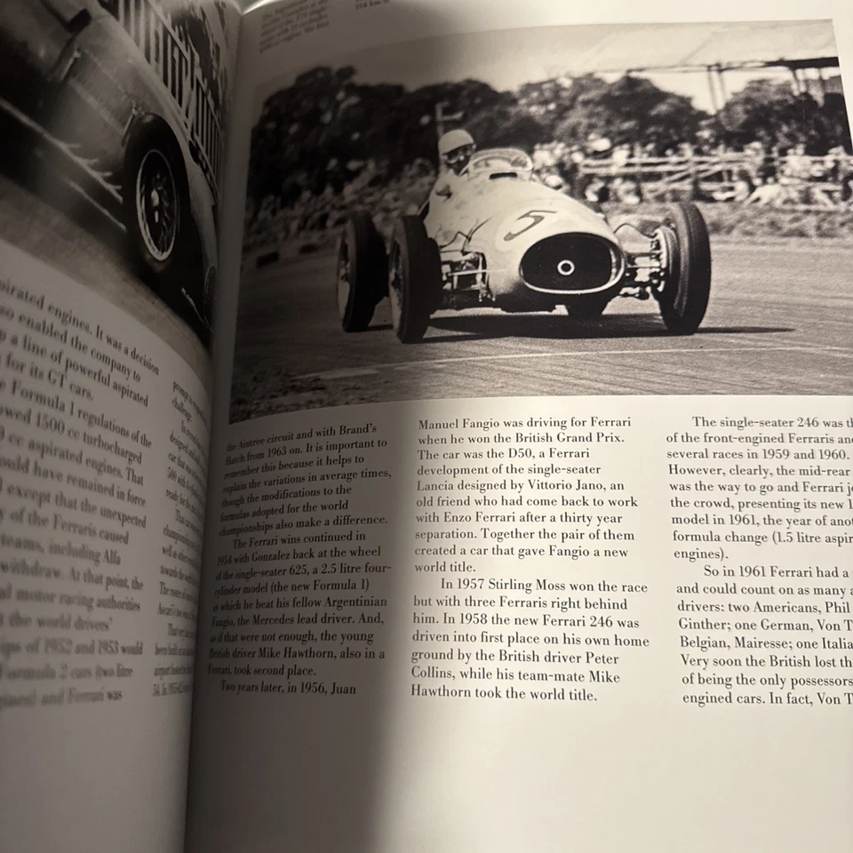 Anuario Ferrari 1990 folleto en inglés anual 641 F1 F40 Gran Premio de Gran Bretaña Foto 3 de 4