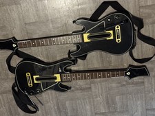 Guitar Hero Live Bundle PS3/WiiU 2x Guitars with Straps 1 Dongle Works with PC