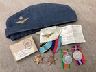 Unresearched original ww2 RAF pathfinder medal group aircrew medal