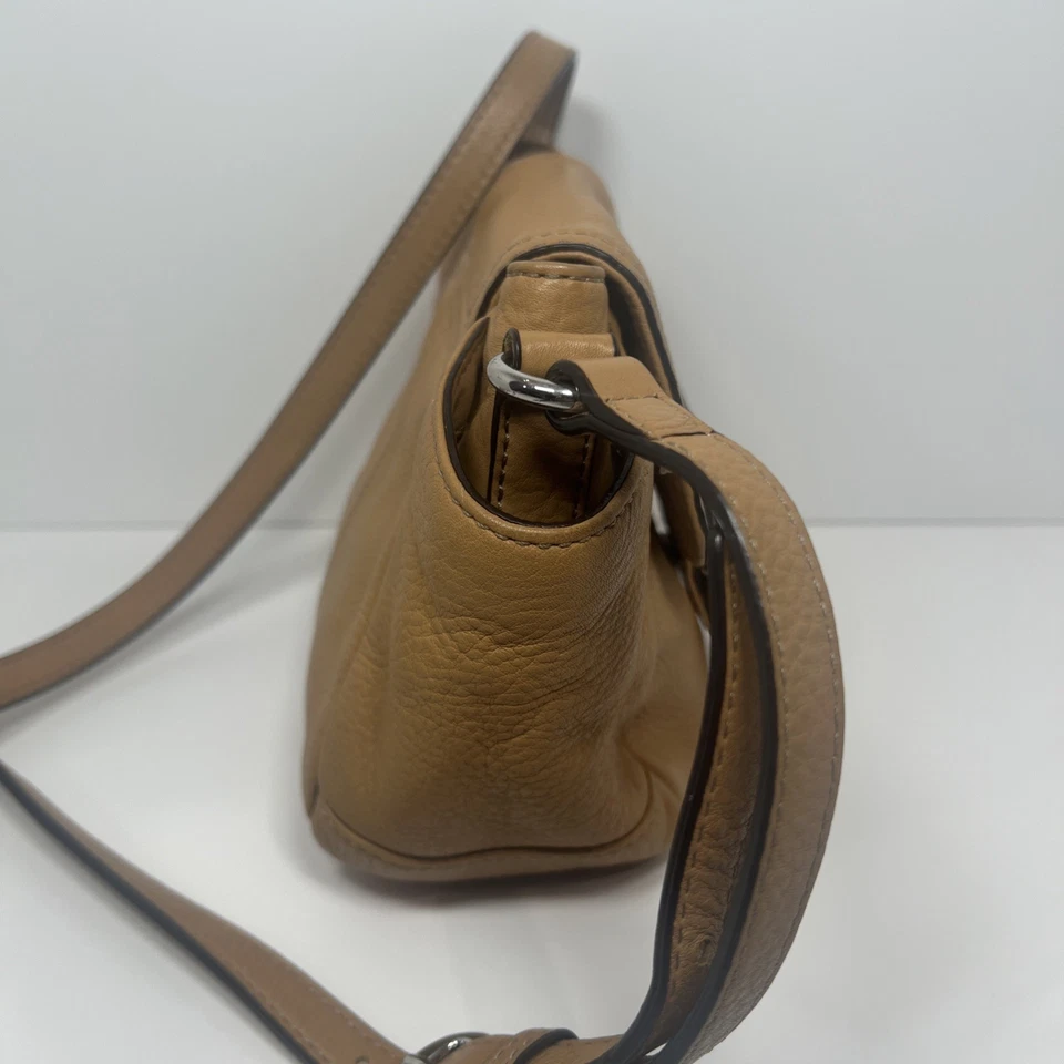 Tommy Hilfiger Bandolera/Bolso de Hombro Pequeño Cuero Marrón/Beige Foto 3 de 4