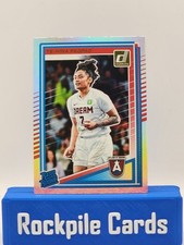 2025 Panini Donruss WNBA - Rated Rookie Te-Hina Paopao #91 Holo (RC)