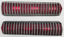 1967-1968 Mercury Cougar Xr7 Gt Taillight Assembly Set Pair Oem C7wb-13440-a
