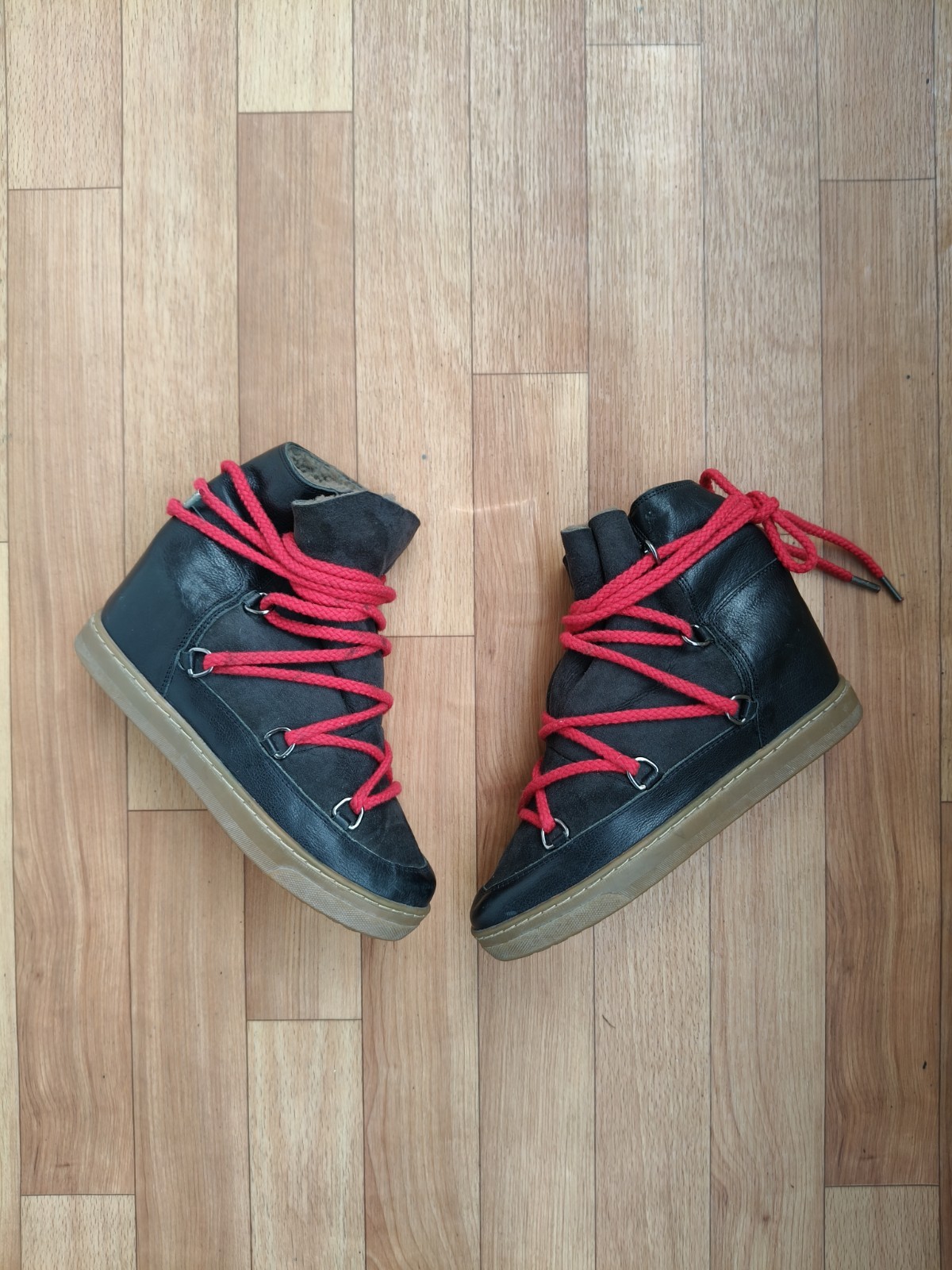 ISABEL MARANT  RARE RED BOOTS SIZE EU 38 ,  8 US , 5  UK image 5