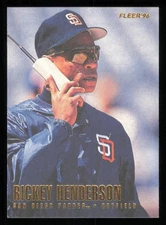 1996 Fleer Update #U197 Rickey Henderson Padres NM-MT ID:43990 ID:43990