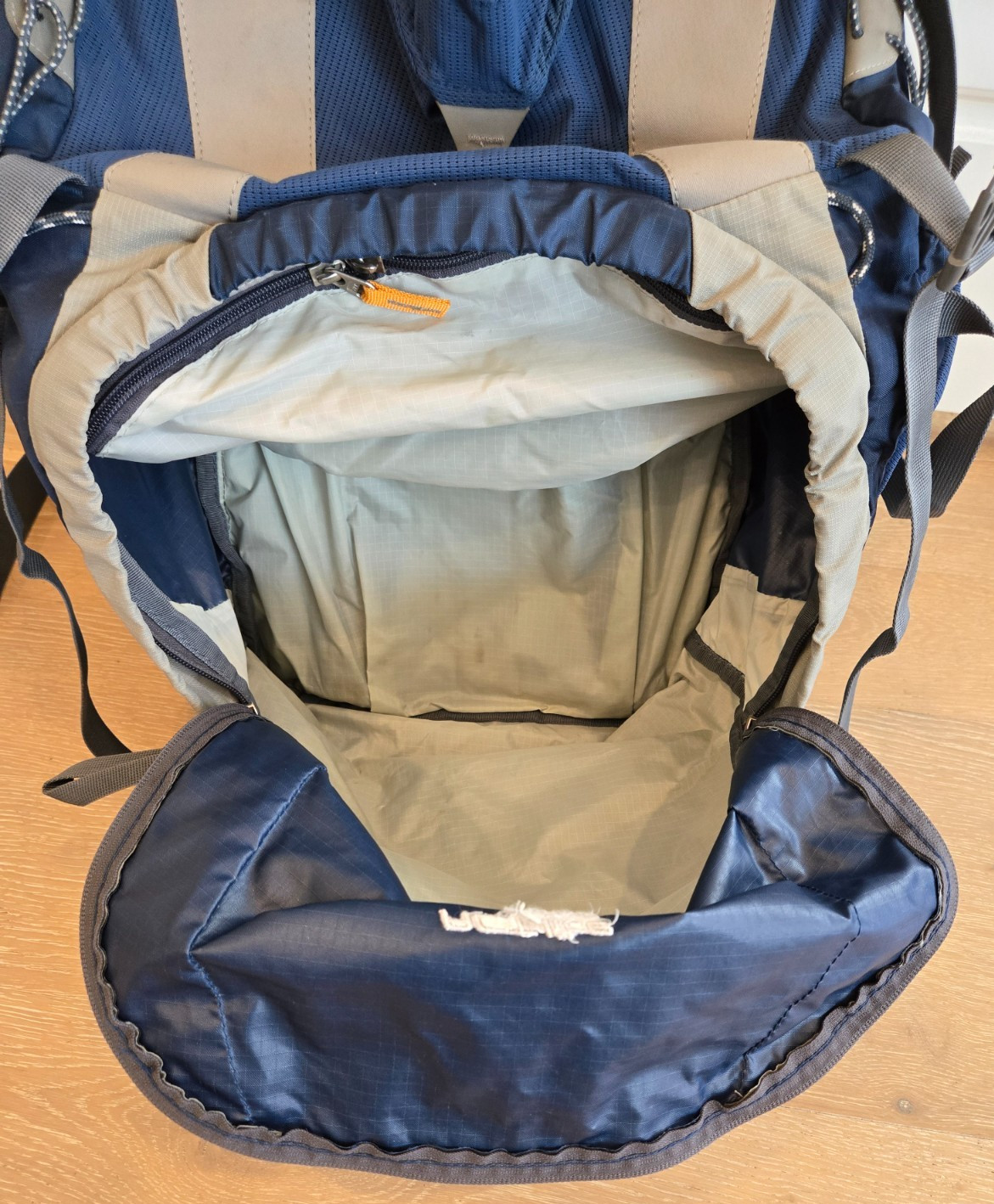 Deuter Act Lite 65 +10 Rucksack Framed Hiking Backpack Daypack Blue & Gray