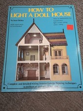 Vintage How To Light A Doll House Instruction Book VG