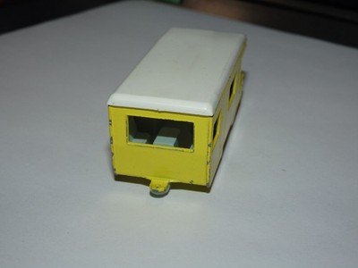 MATCHBOX N° 23D TRAILER CARAVAN 1965 VTG 1965 Matchbox Yellow Trailer Caravan # 23 | eBay