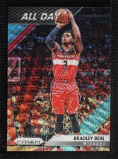 2016-17 Panini Prizm All Day Teal Wave Prizm 14/25 Bradley Beal #15 7zf