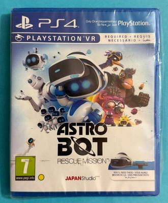 Astro Bot Rescue Mission PS4 NEW UK Pal Psvr VR Ps Sony PLAYSTATION 4