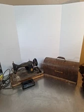 1952 Singer 15-91 Sewing Machine Centennial Edition W/Foot Pedal PARTS OR REPAIR