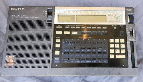 Récepteur synthétisé SONY ICF-2010 AIR/FM/LW/MW/SW/PLL ondes courtes - Fonctionne - Photo 2/11