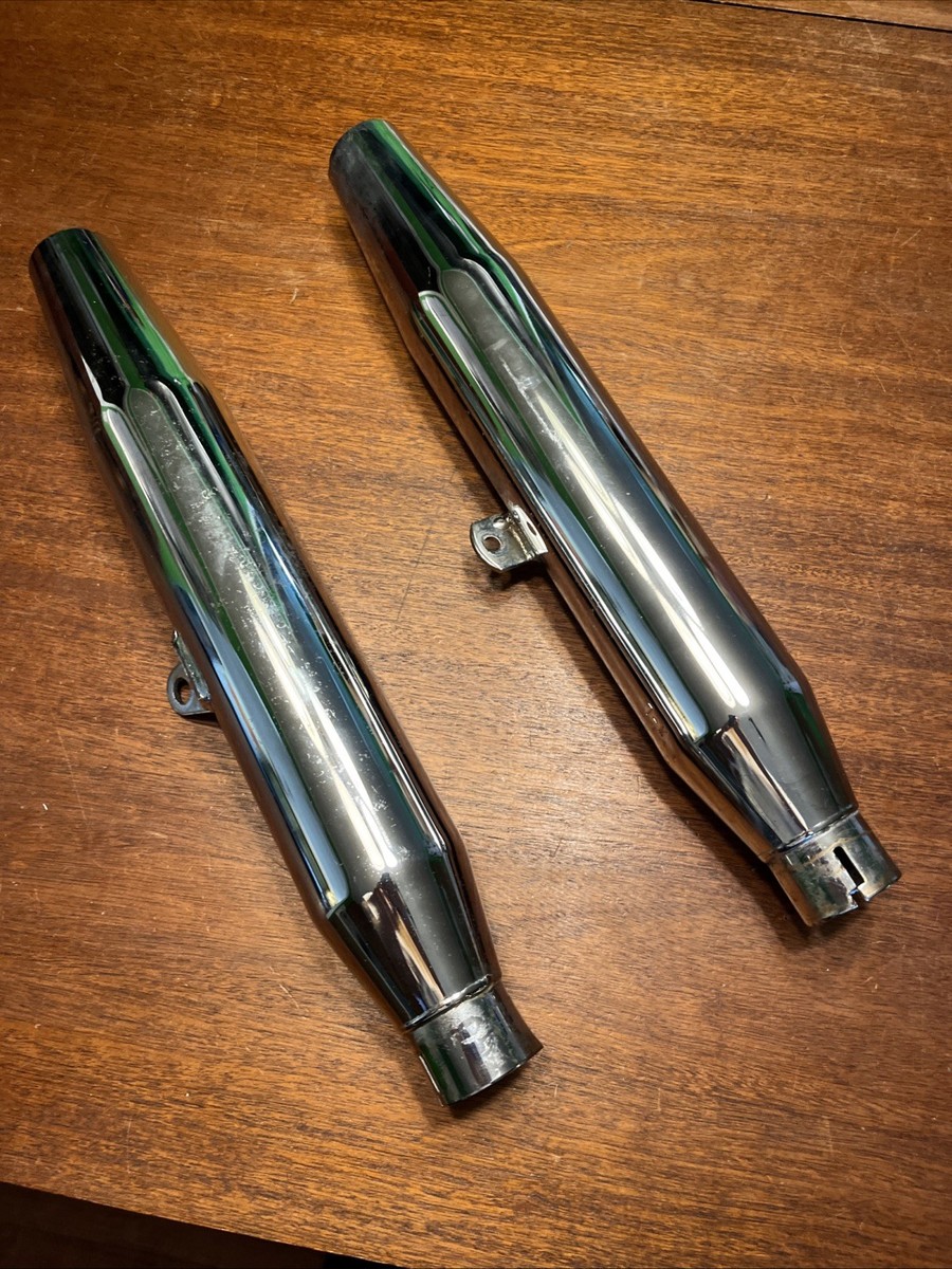 Harley Davidson Sportster Exhaust Mufflers XL Chrome 65605-94