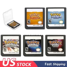 Classic Game HeartGold Soulsilver Platinumn Game Card For Nintendo 3DS NDSI NDS