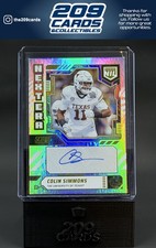 2025 Score #NEN-CSI Colin Simmons Next Era NIL Autographs Texas Longhorns