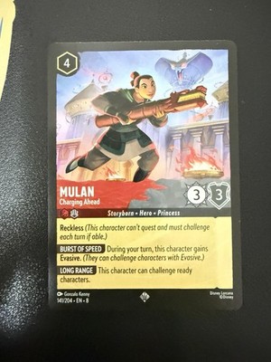 Mulan - Charging Ahead 141/204 Reign of Jafar Regular
