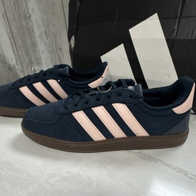 adidas Breaknet Sleek Cloudfoam Plus Women's Sneakers Navy Pink IH1380 6.5W