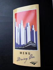 Amtrak Dining Car Menu Late 2000s - AMT DC 1008 - Railroad, Capitol Limited