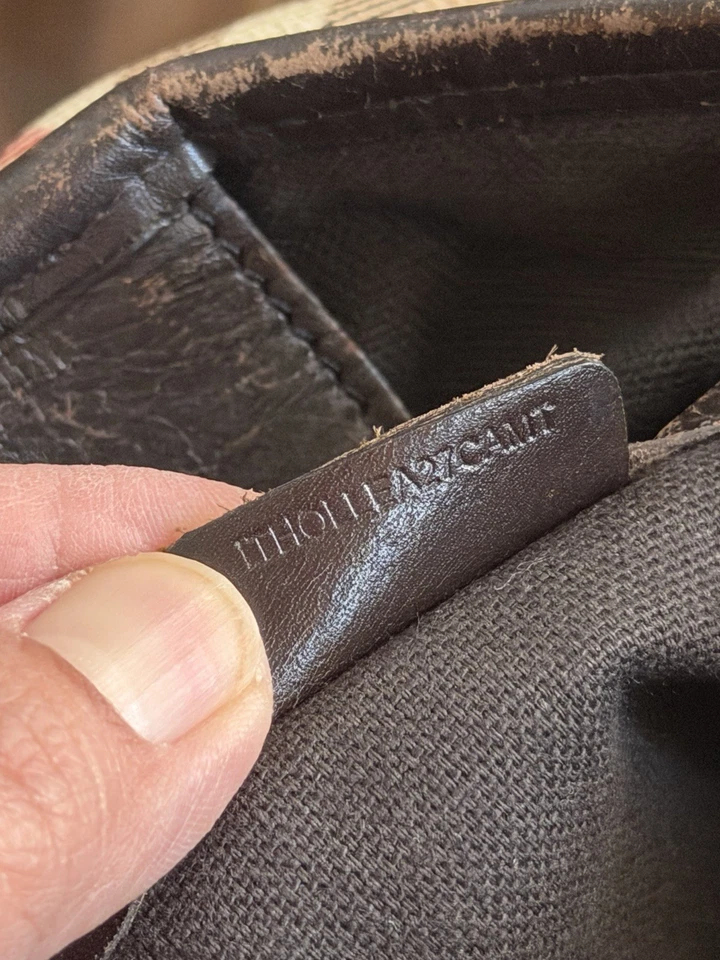 Bolso de hombro Burberry mediano de cuero marrón Foto 4 de 4