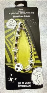Disney The Nightmare B4 Christmas Phone Charm Wristlet Bone Daddy custom beads