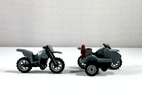 Lego Indiana Jones 7620 Motorcycle Chase Complete Set with 3 Minifigs