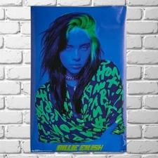 BILLIE EILISH - BLUE Poster 2020 22"x34" Wall Art