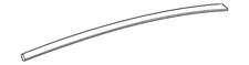 Genuine Honda Door Reveal Molding 72425-t60-a01 Genuine Honda Door Reveal Molding 72425-t60-a01