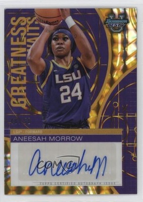 2024 Bowman U Best Gold Geometric Refractor /50 Aneesah Morrow #GAA-AM Auto 0o19