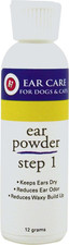 Ear Powder for Dogs and Cats, 12 Grams, Aids Hair Removal from Ear Canal, Keeps