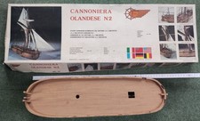 Mantua Bausatz holländ. Kanonenboot 797  Cannoniera Olandese No 2, Modellbau