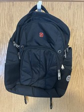 Swiss Gear Scan Smart Air Flow Black Laptop Backpack 19" Tall - New wo Tags