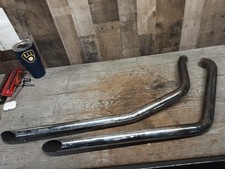 Cycle Shack Harley 2000 Softail Vintage Slash Cut Rat Rod Exhaust Chopper Cycle Shack Harley 2000 Softail Vintage Slash Cut Rat Rod Exhaust Chopper