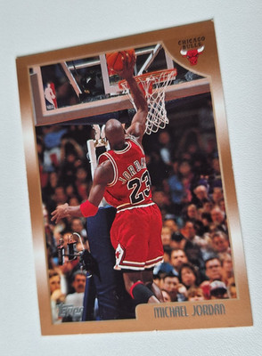 MICHAEL JORDAN 1998 Topps #77 CHICAGO BULLS
