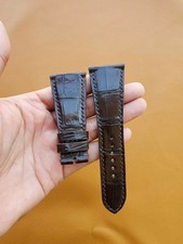 Brown 30/20mm Genuine Exotic Leather Skin Watch Strap Band For BVL OCTO 41 S
