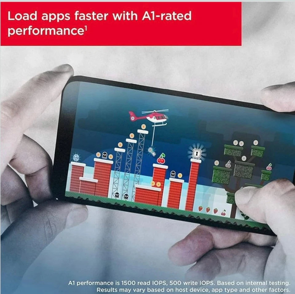 SanDisk 128GB microSD Karte Ultra A1 140MB/s Class10 UHS-I + SD Adapter  NEU OVP - Bild 3 von 4