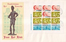 SA41d Netherlands 1967 Children Stamps FDC